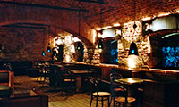 Interiér restaurace Studentský klub